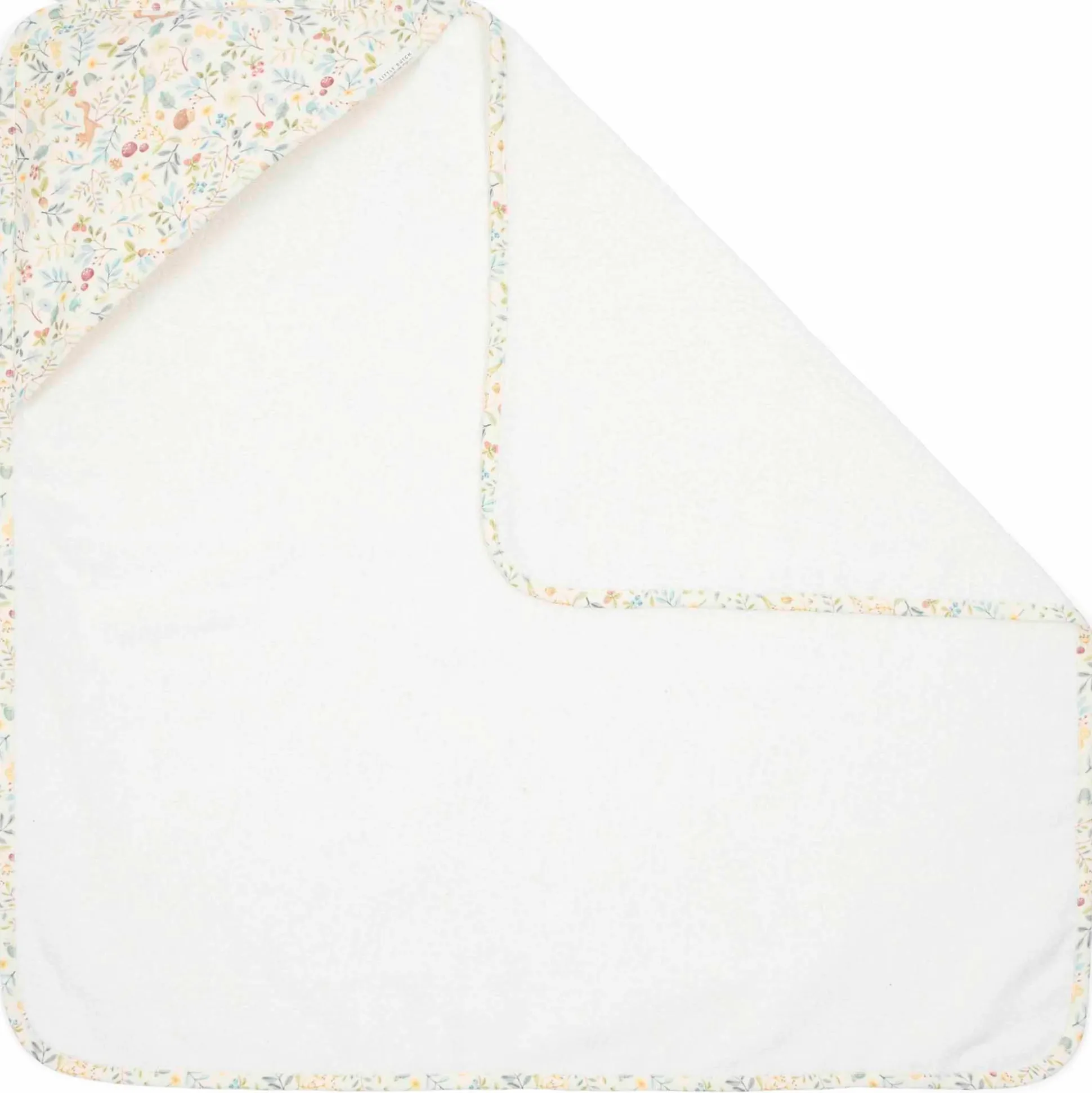 Little Dutch badcape forest wonders wit