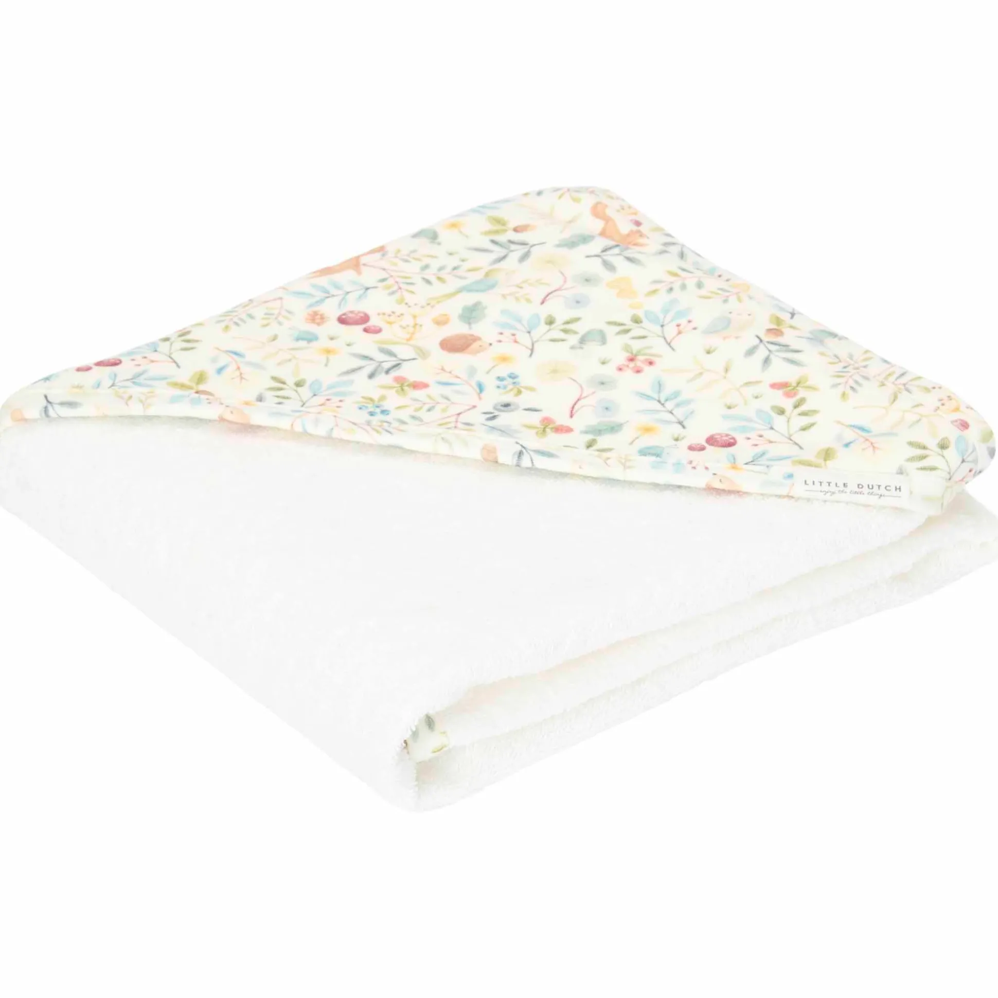 Little Dutch badcape forest wonders wit