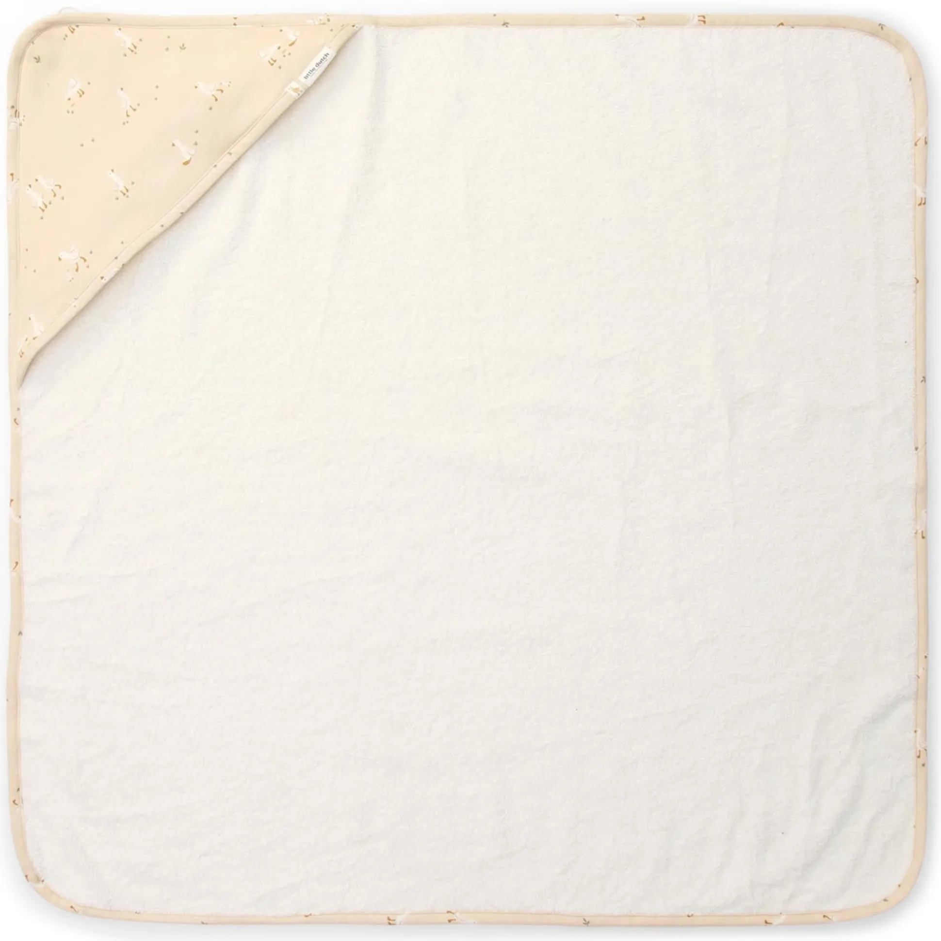 Little Dutch badcape Little Goose beige