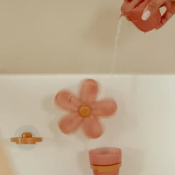 Little Dutch badwand bekers bloem Pink