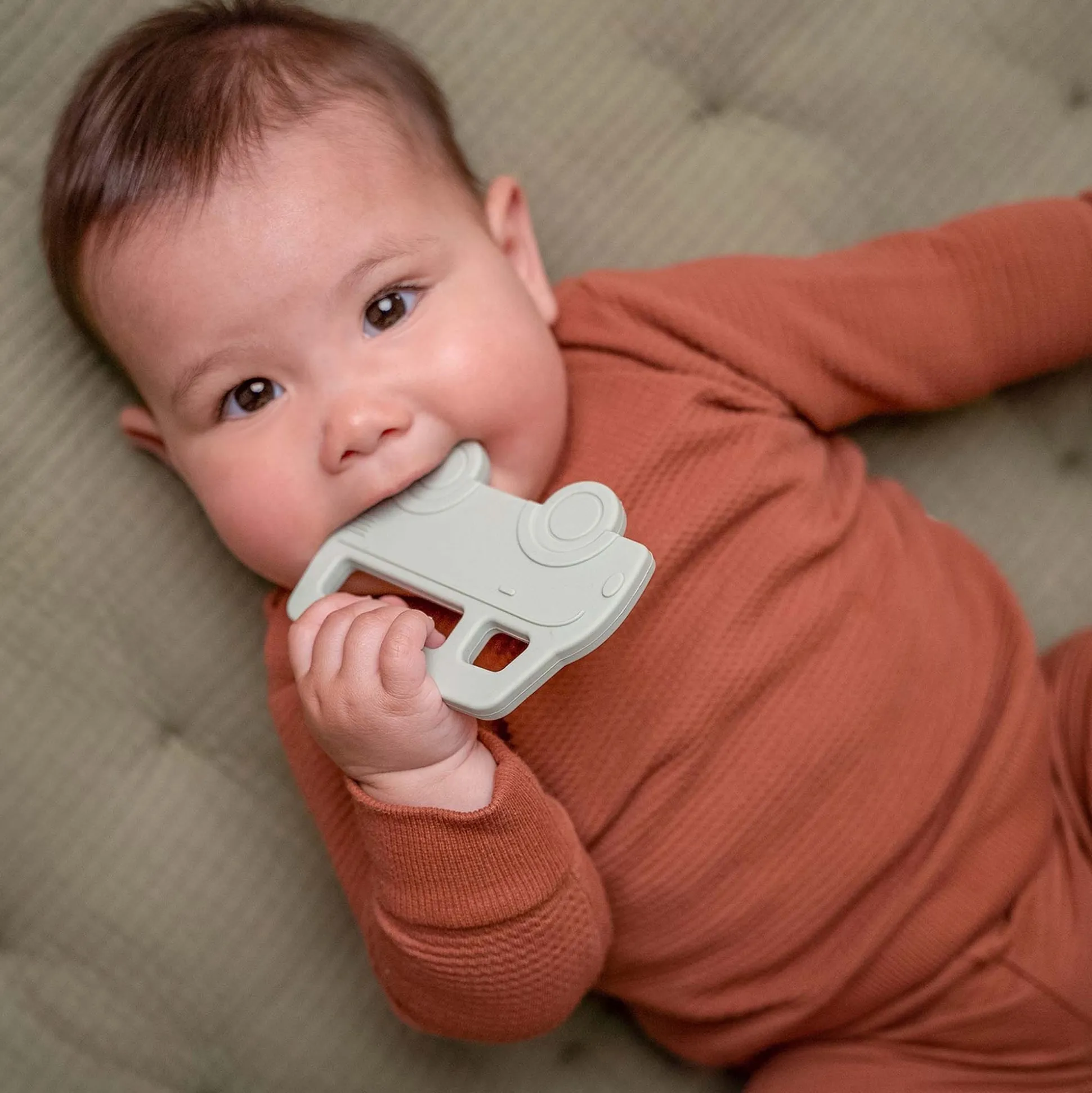 Little Dutch Bijtring Bus groen