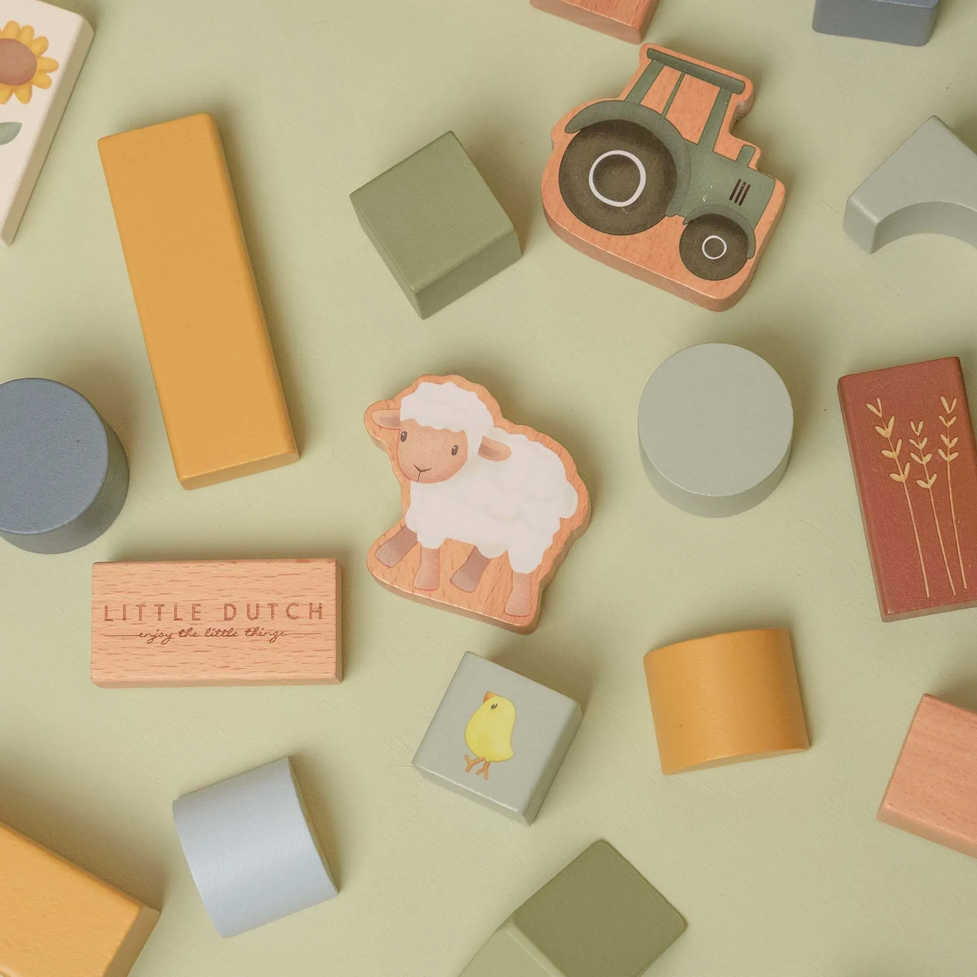 Little Dutch Blokken ton Little Farm Multi