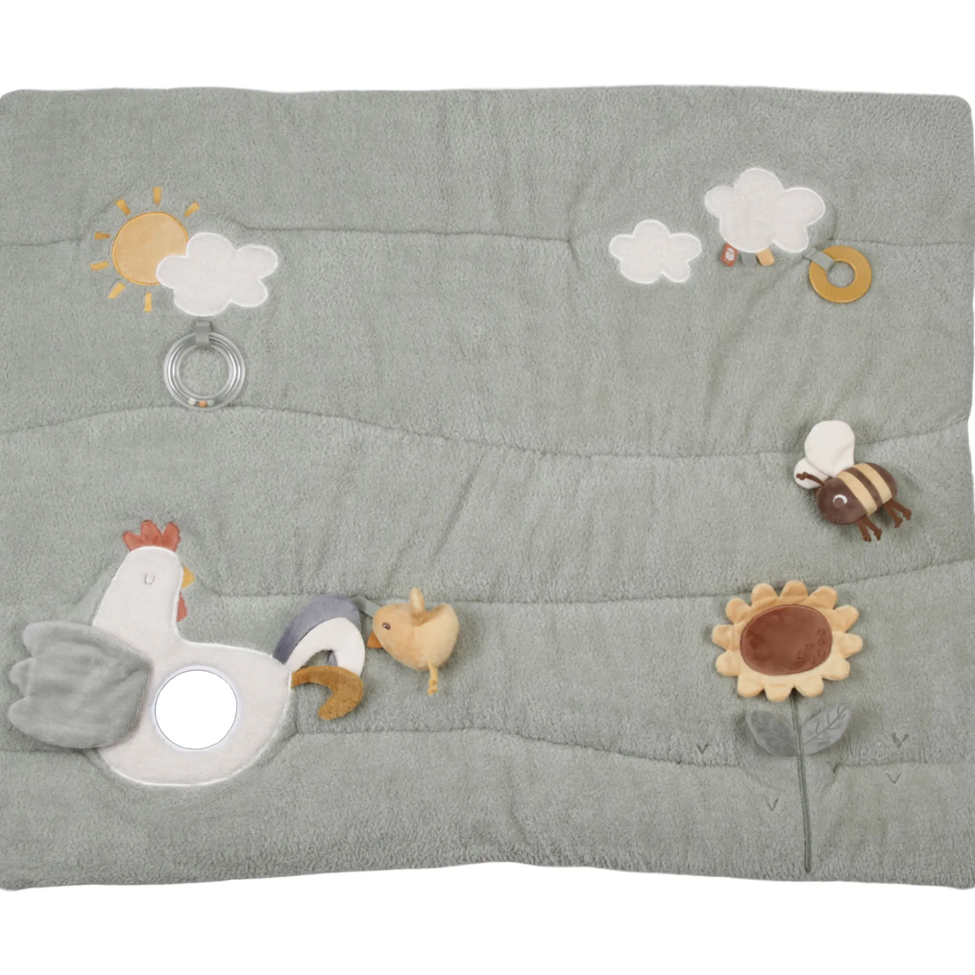 Little Dutch boxkleed Little Farm Mintgreen