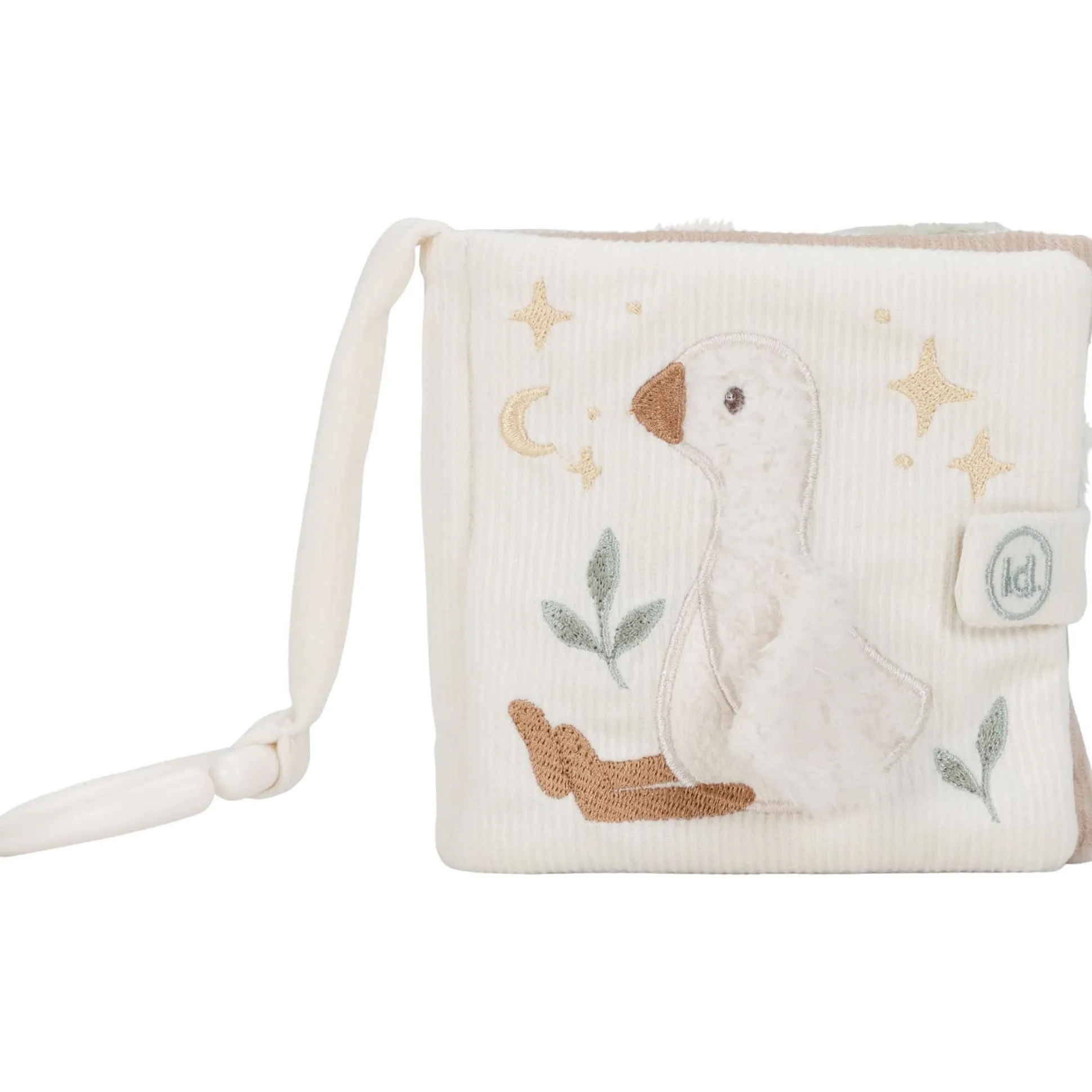 Little Dutch buggyboekje Newborn Naturals Goose Off-White