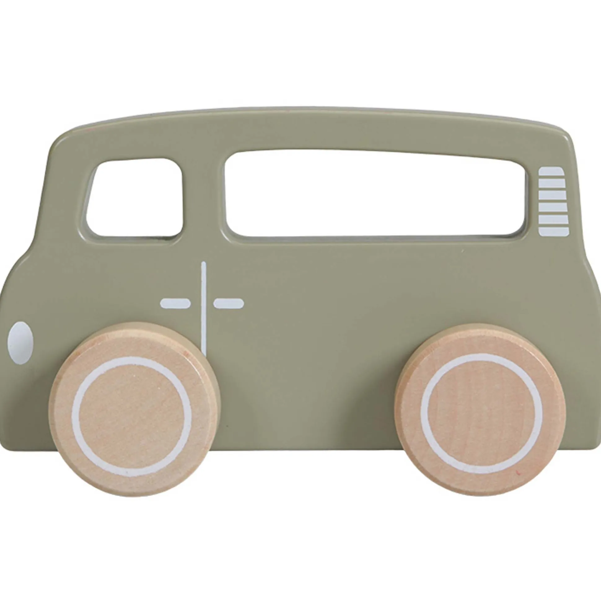 Little Dutch houten bus Dark Olive Green