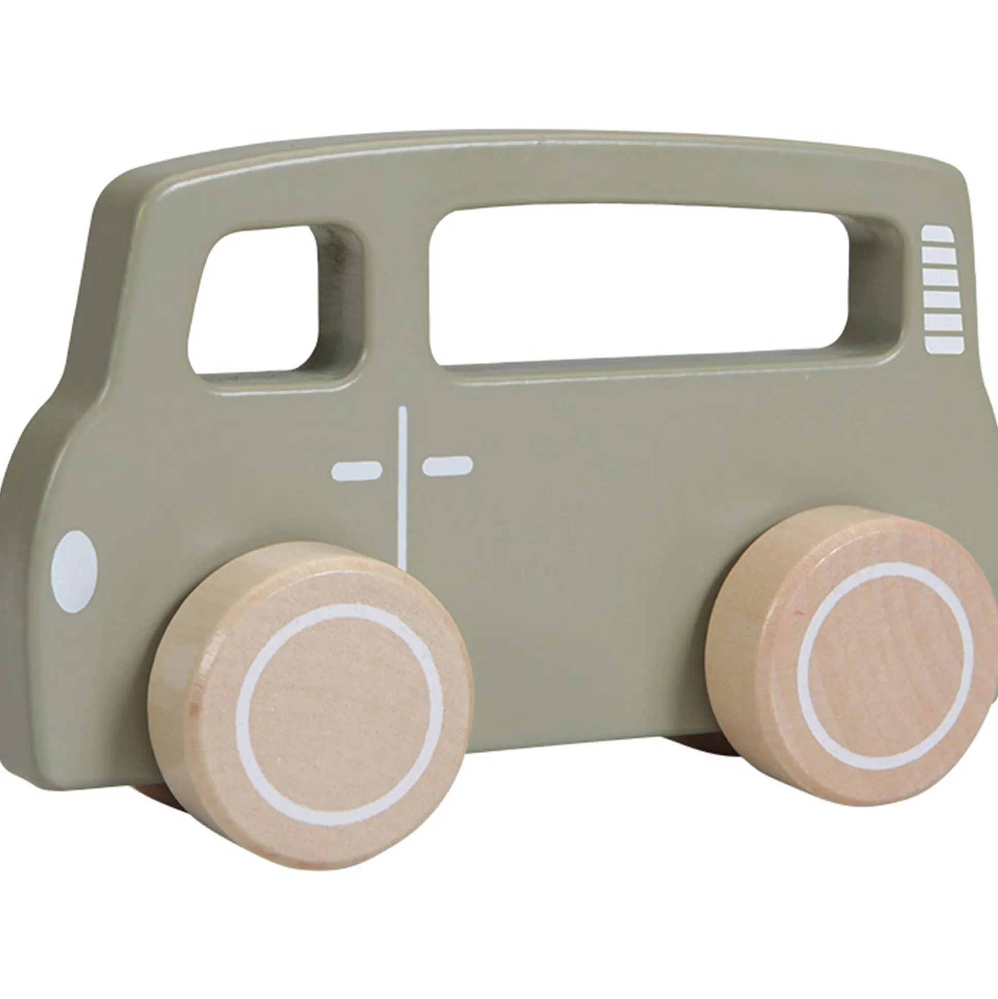 Little Dutch houten bus Dark Olive Green