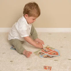 Little Dutch houten puzzel Little Farm Multi
