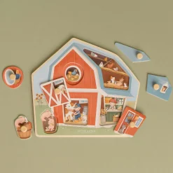 Little Dutch houten puzzel Little Farm Multi