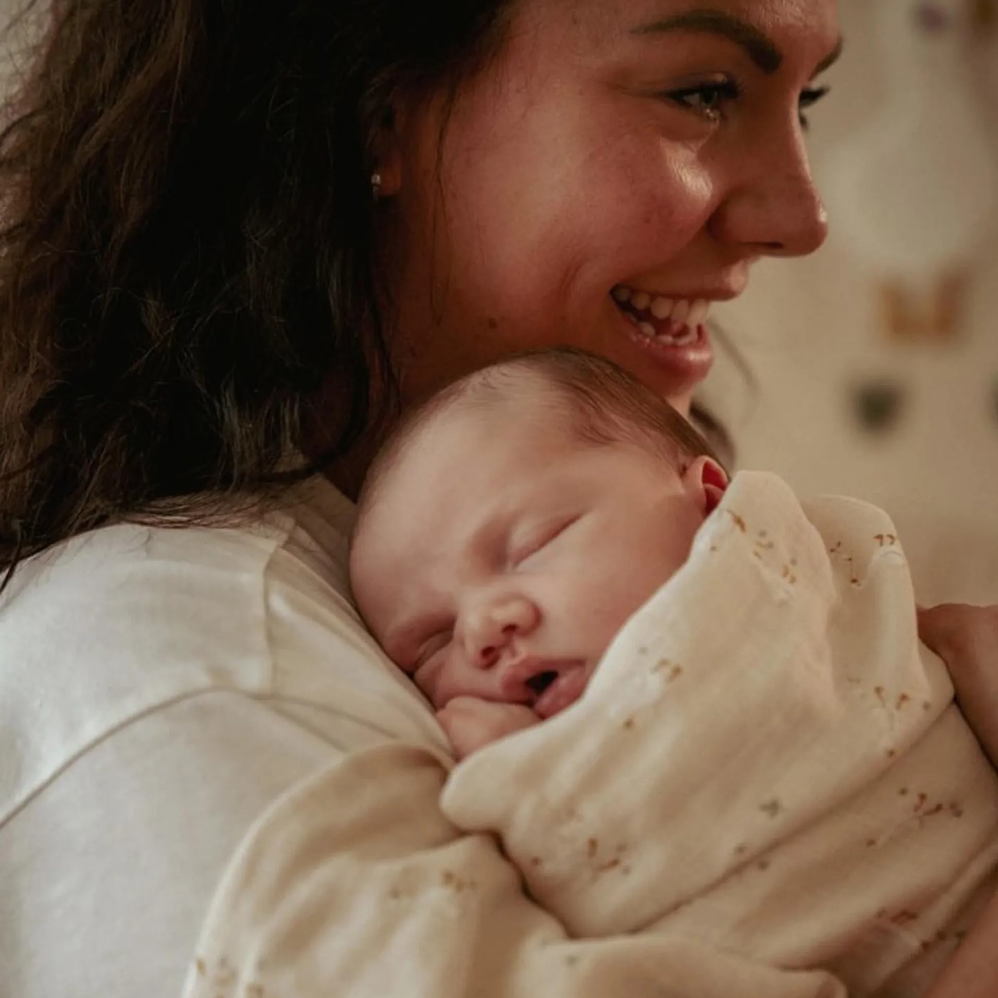 Little Dutch hydrofiele multidoek Little Goose beige