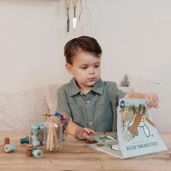 Little Dutch kleurboek Forest Friends Blue