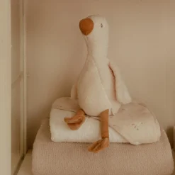 Little Dutch knuffel Newborn Naturals Goose Off-White