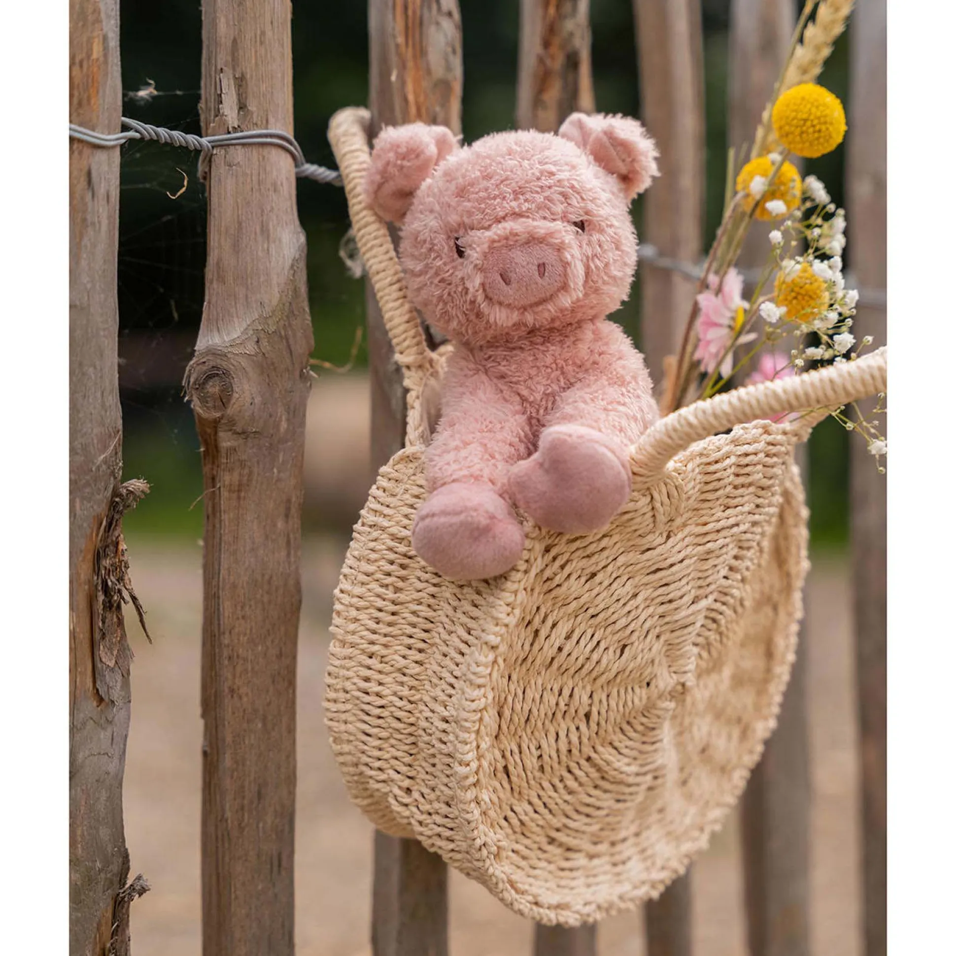 Little Dutch knuffel varken 17cm Pink