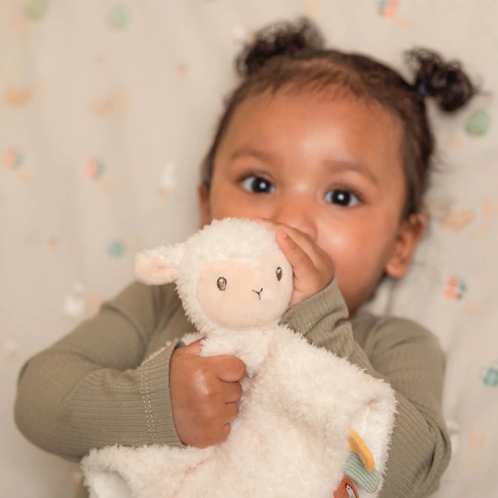 Little Dutch knuffeldoekje schaap White