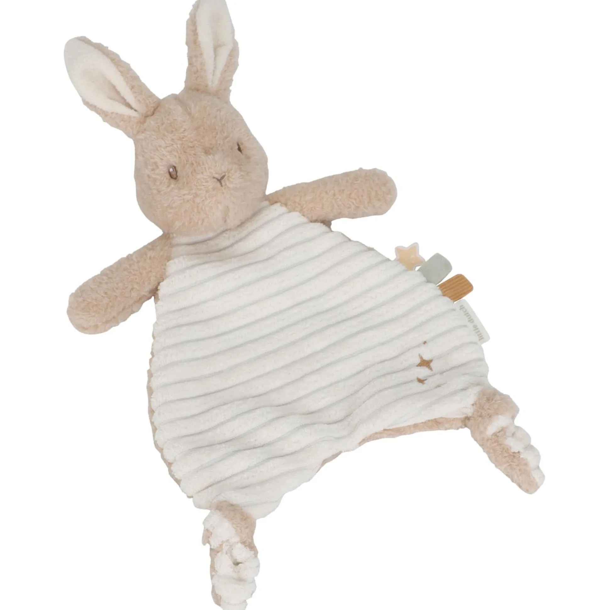 Little Dutch knuffeldoekje Newborn Naturals bunny Beigebrown