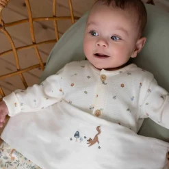 Little Dutch ledikantlaken forest wonder wit