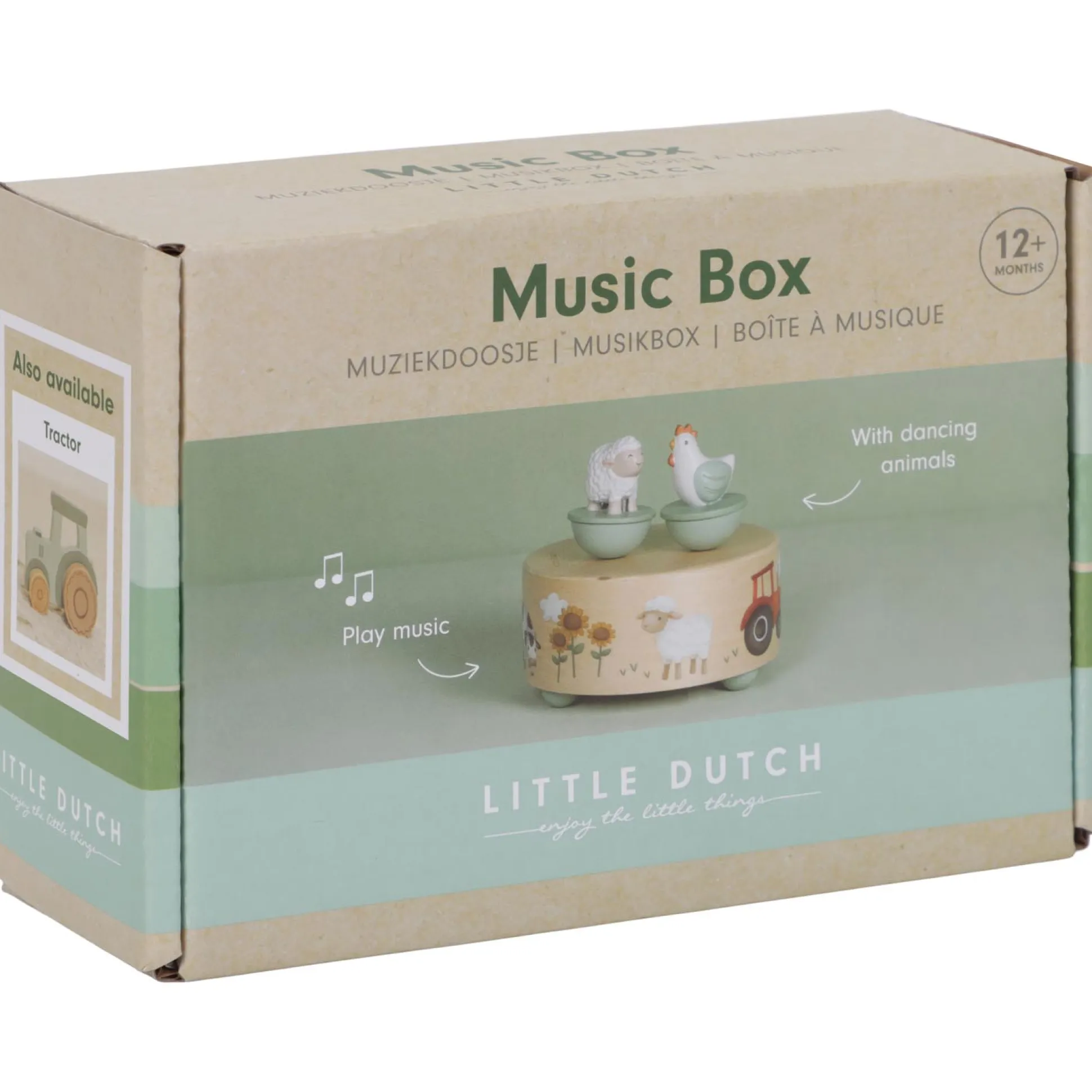 Little Dutch muziekdoosje Little Farm Multi