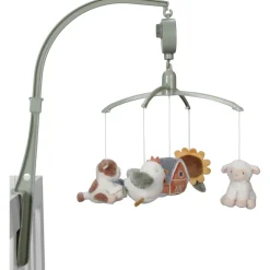 Little Dutch muziekmobiel Little Farm Mintgreen