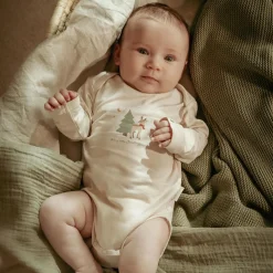 Little dutch 2-pack romper kerst Beigebrown