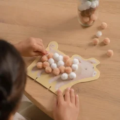 Little Dutch pom pom plakken Little Farm Multi