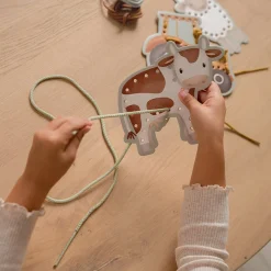 Little Dutch rijgkaarten Little Farm Multi