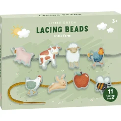 Little Dutch rijgkralen Little Farm Multi