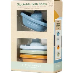 Little Dutch stapelbare badbootjes - 4 stuks Blue