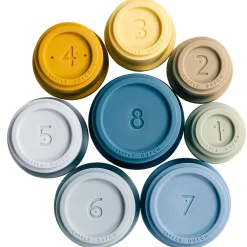 Little Dutch stapelbekers - 8 stuks Blue