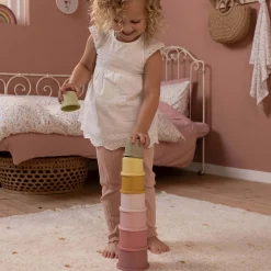 Little Dutch stapelbekers - 8 stuks Pink