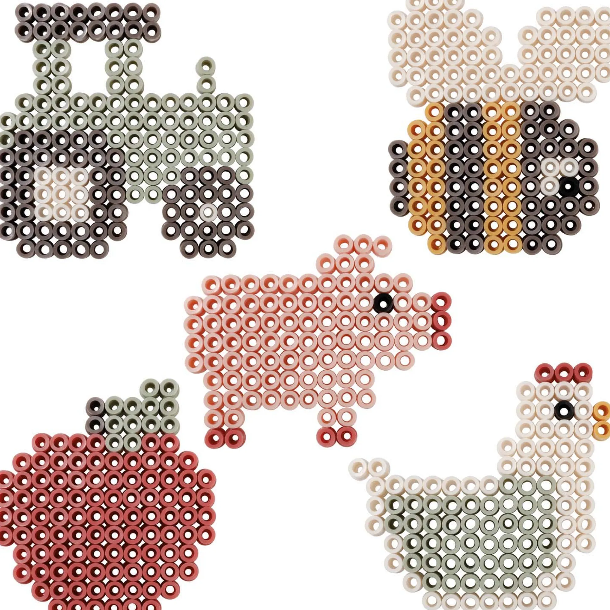 Little Dutch strijkkralen Little Farm Multi