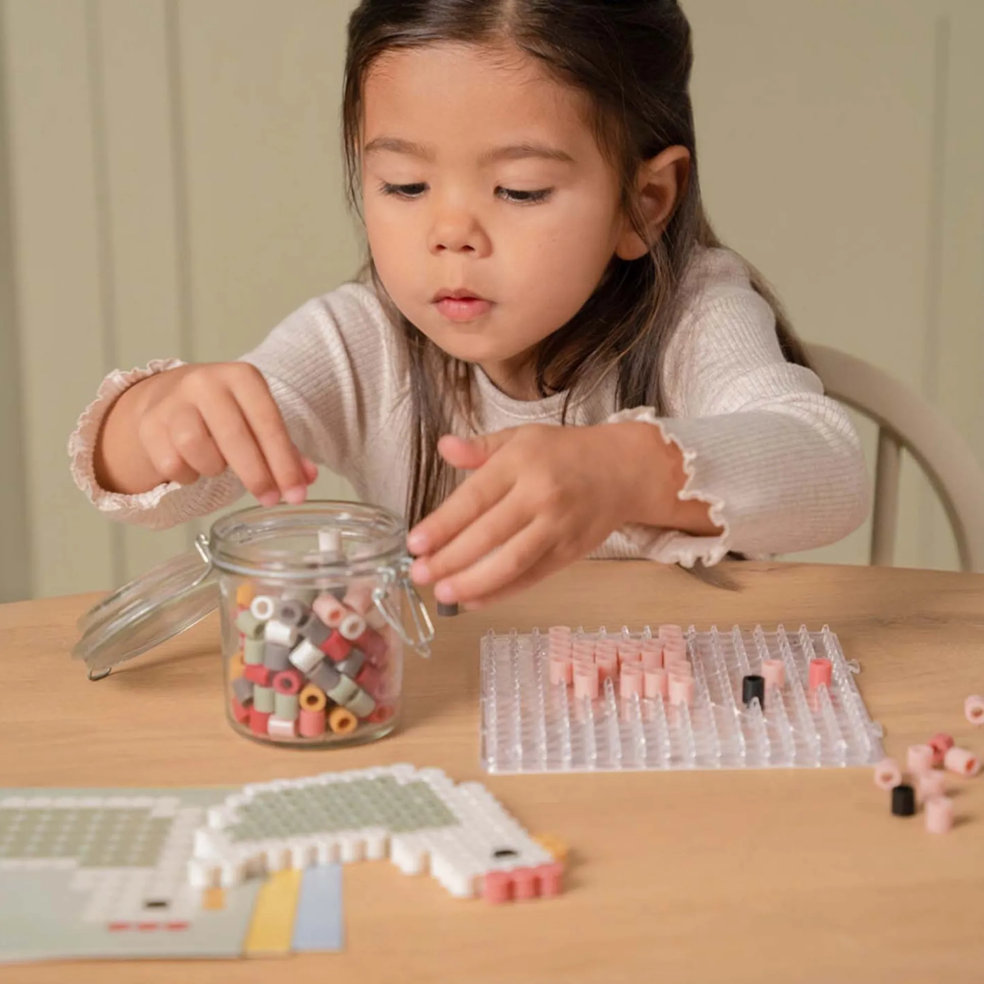 Little Dutch strijkkralen Little Farm Multi