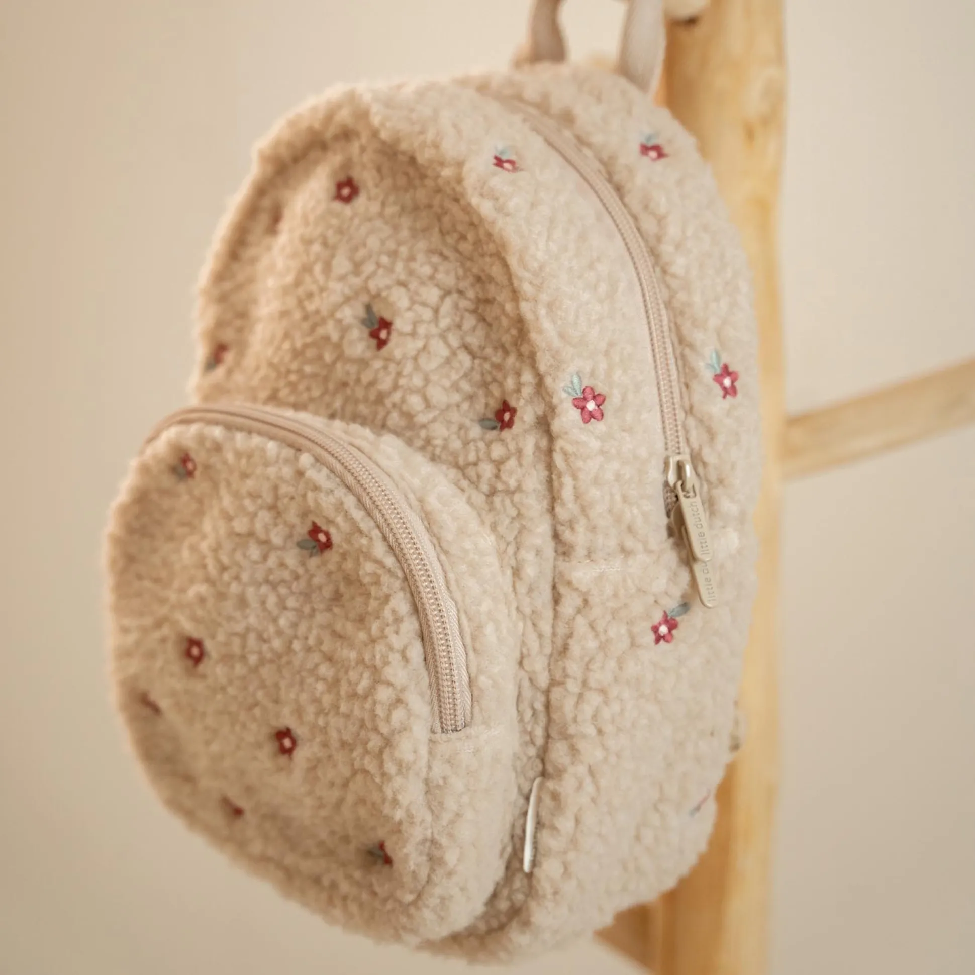 Little Dutch teddy rugzakje Beigebrown