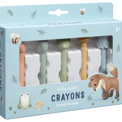 Little Dutch waskrijtjes Forest Friends Blue