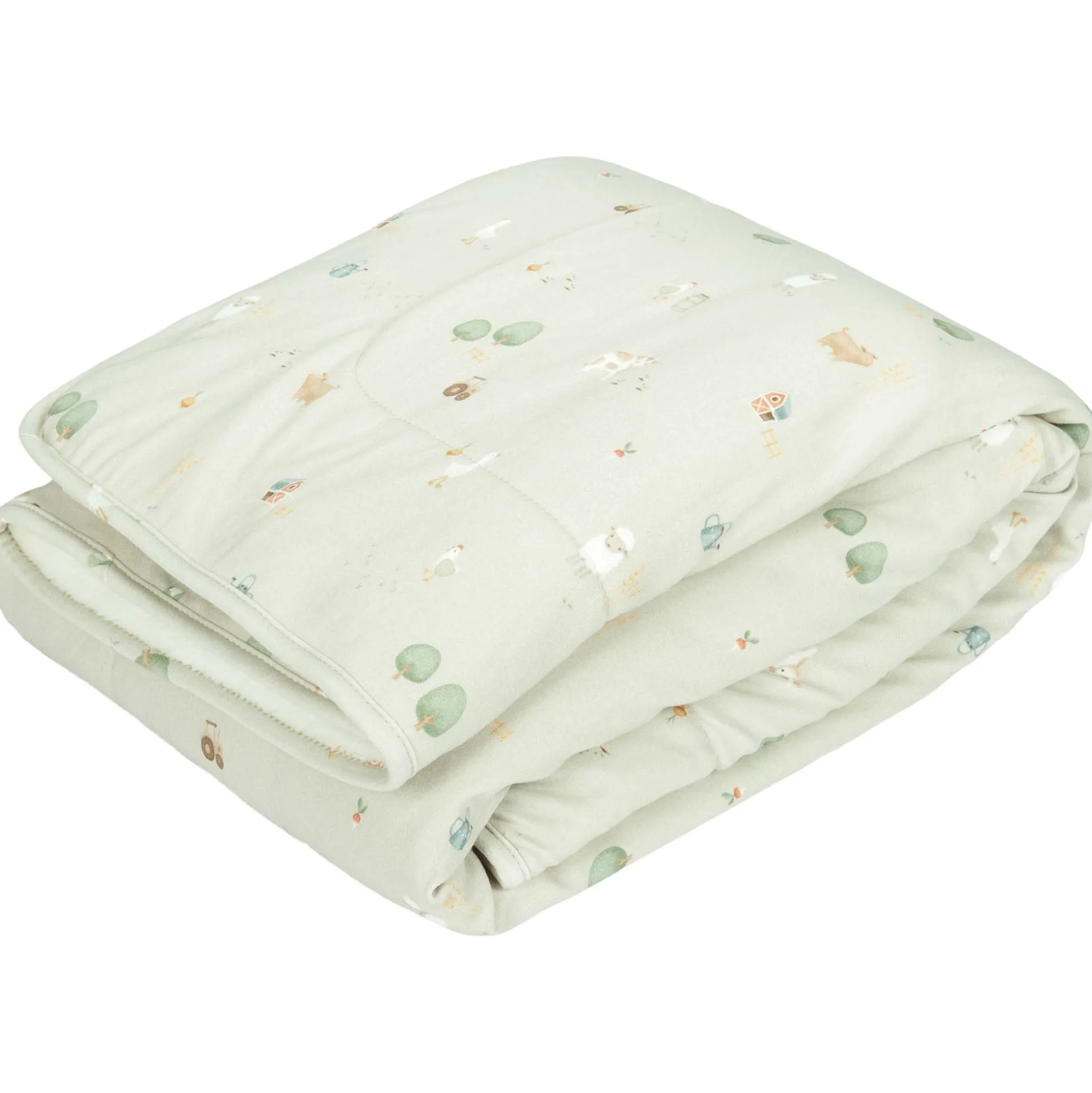 Little Dutch wiegdeken Little Farm mint