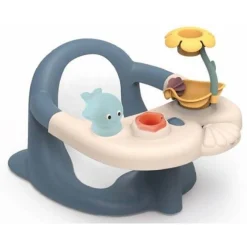 Little Smoby baby bath time badzitje blauw