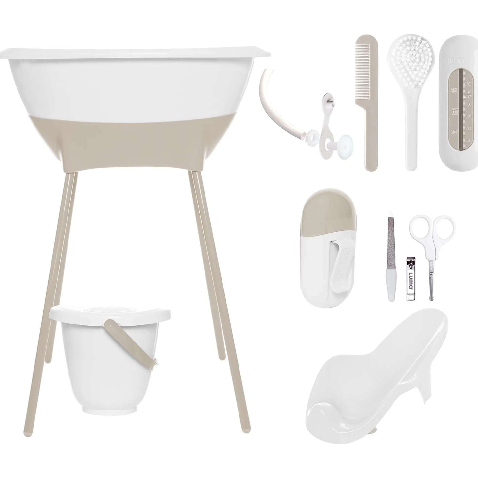 Luma badset 8-delig White