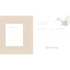 Maan Amsterdam invulboek 9-maanden - zwangerschap - collectie Eclipse Sandbrown