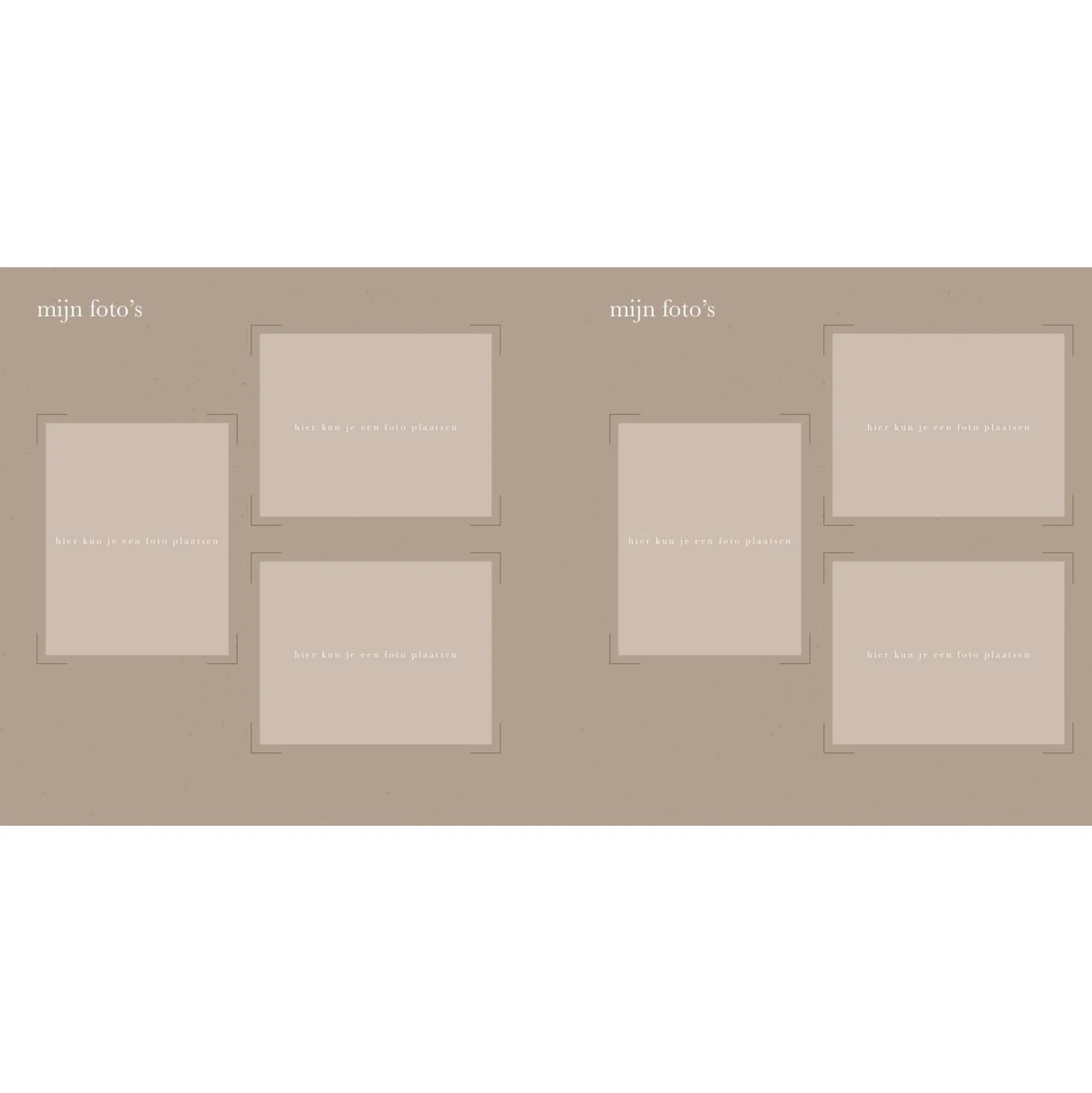 Maan Amsterdam invulboek eerste jaar - collectie Eclipse Sandbrown
