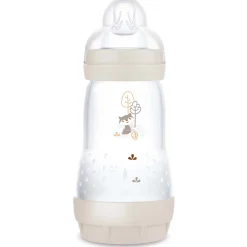 MAM fles anti-colic 260ml beige