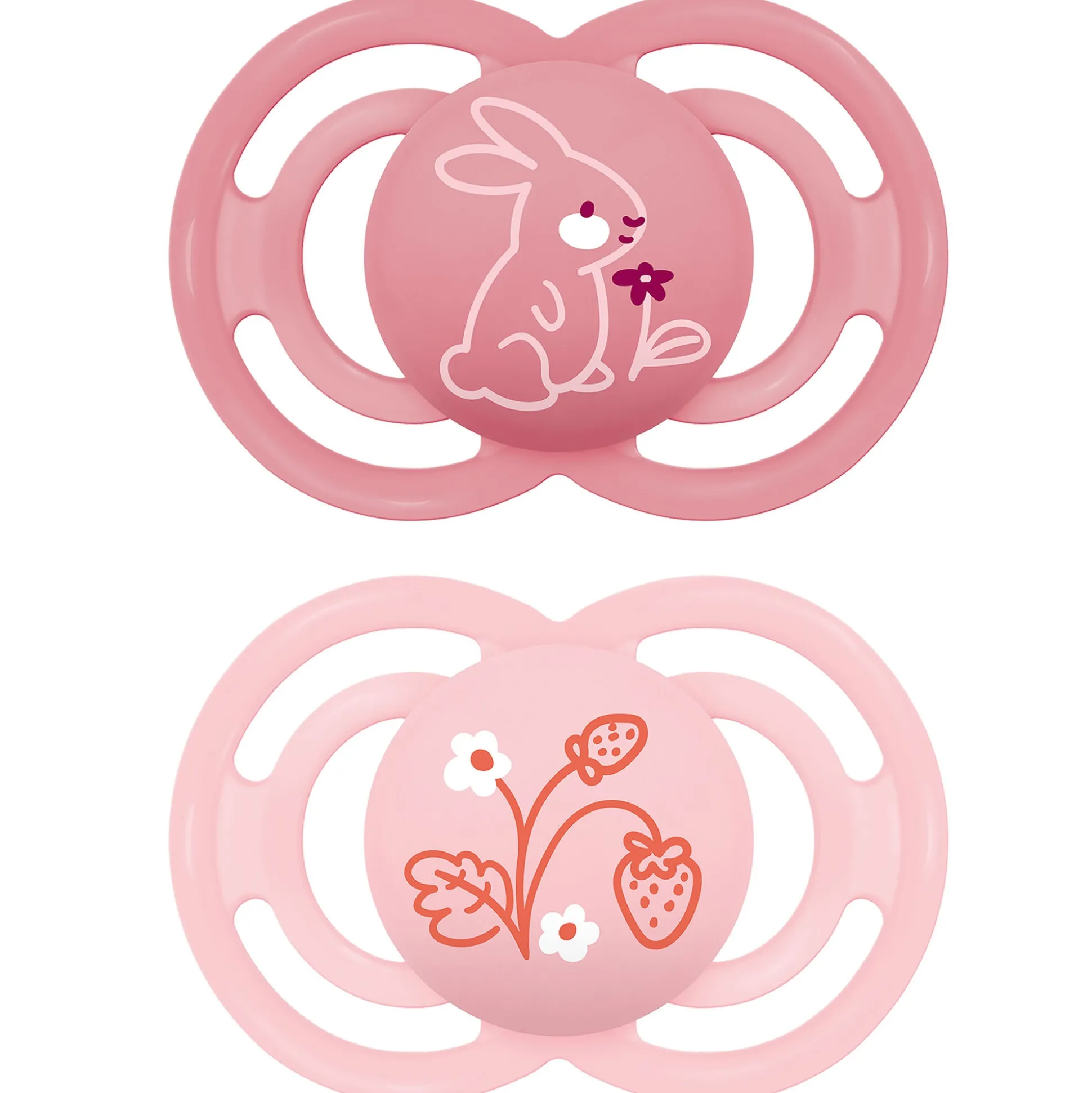 MAM fopspeen Perfect Silikon 16+ maanden Pink