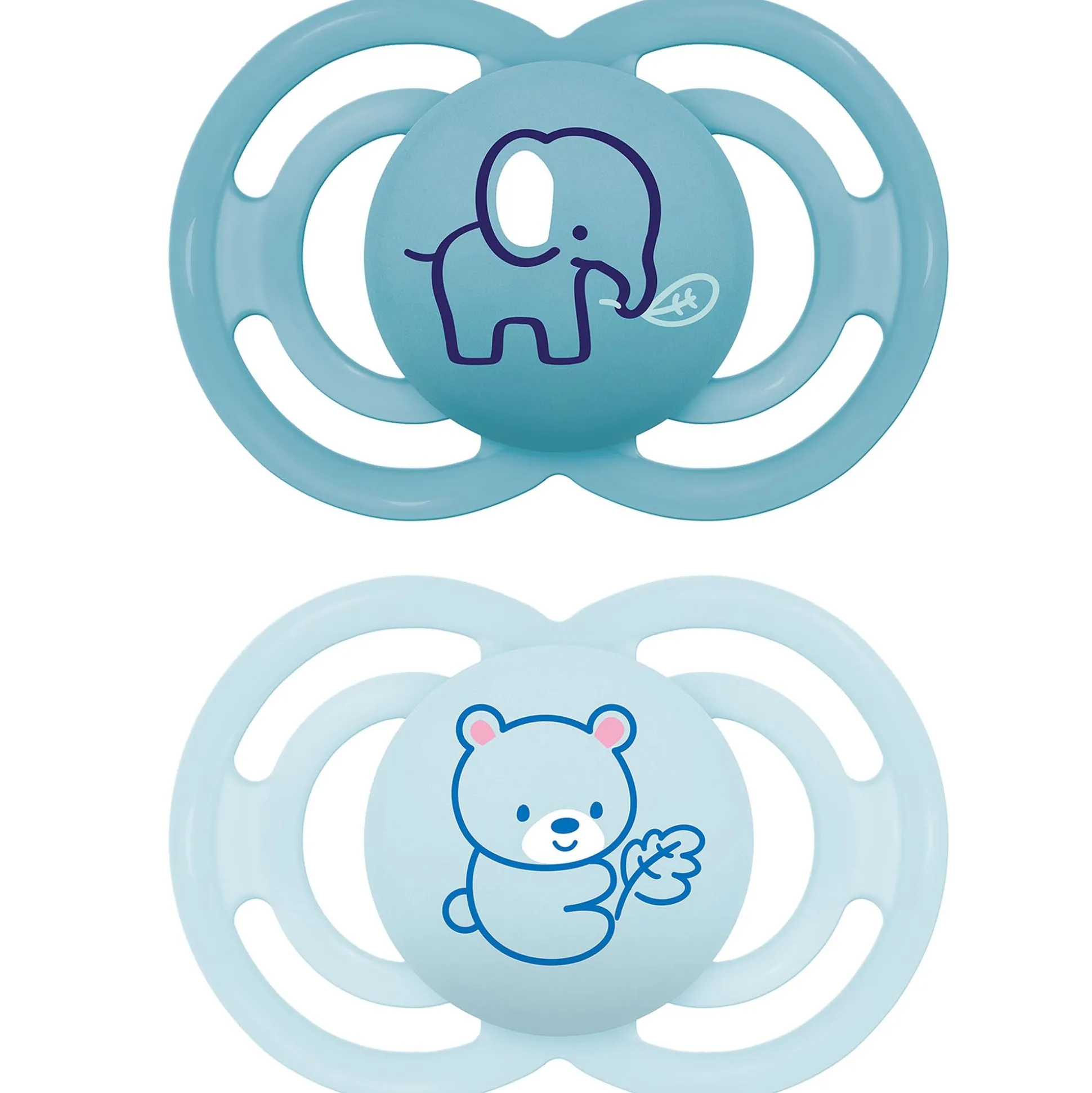 MAM fopspeen Perfect Silikon 16+ maanden Blue