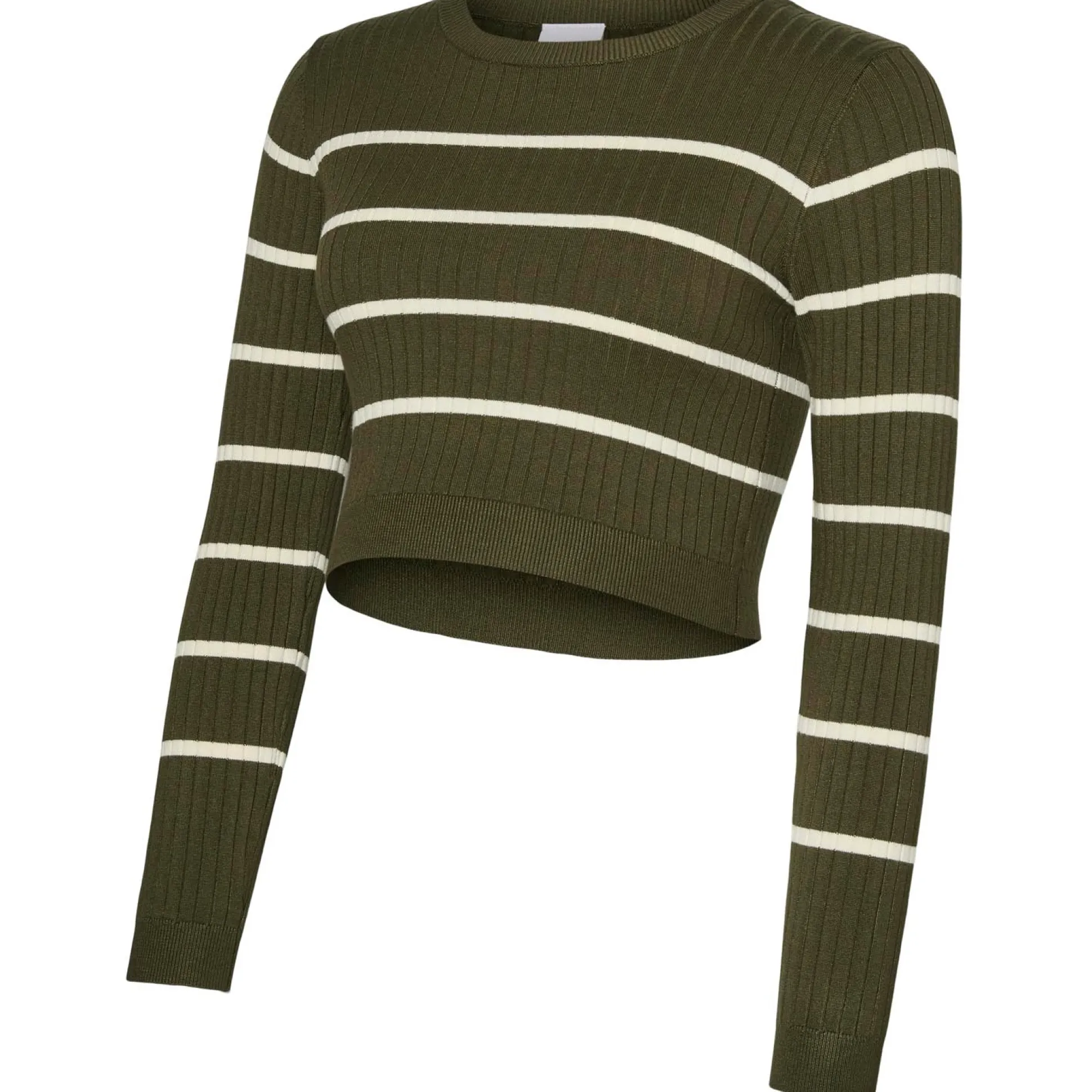 Mamalicious zwangerschapstrui lange mouwen strepen groen