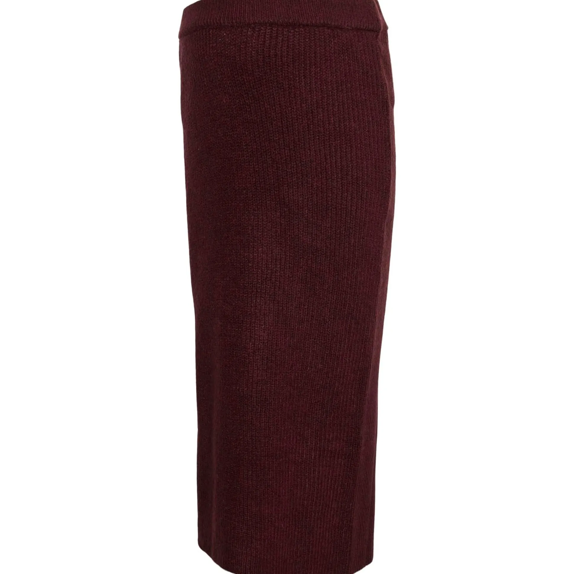 Mamalicious zwangerschapsrok knielengte effen rood