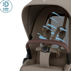 Maxi-Cosi Fame frame met zit Twillic Truffle