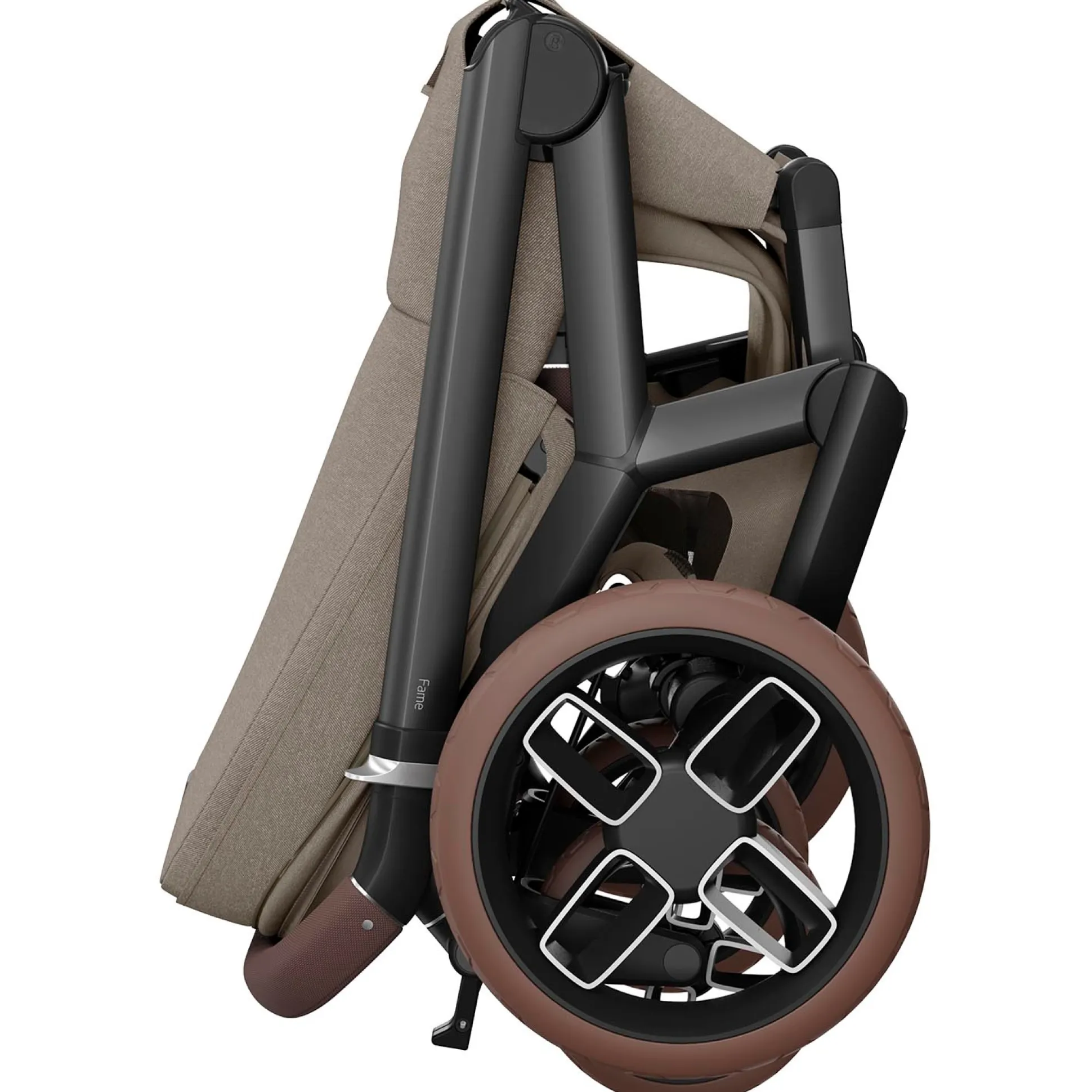 Maxi-Cosi Fame frame met zit Twillic Truffle