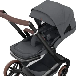 Maxi-Cosi Fame frame met zit Twillic Graphite