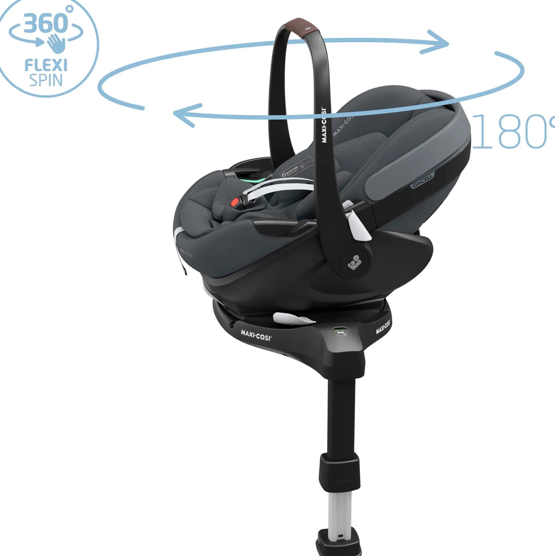 Maxi-Cosi Pebble 360 Pro2 i-Size Twillic Graphite