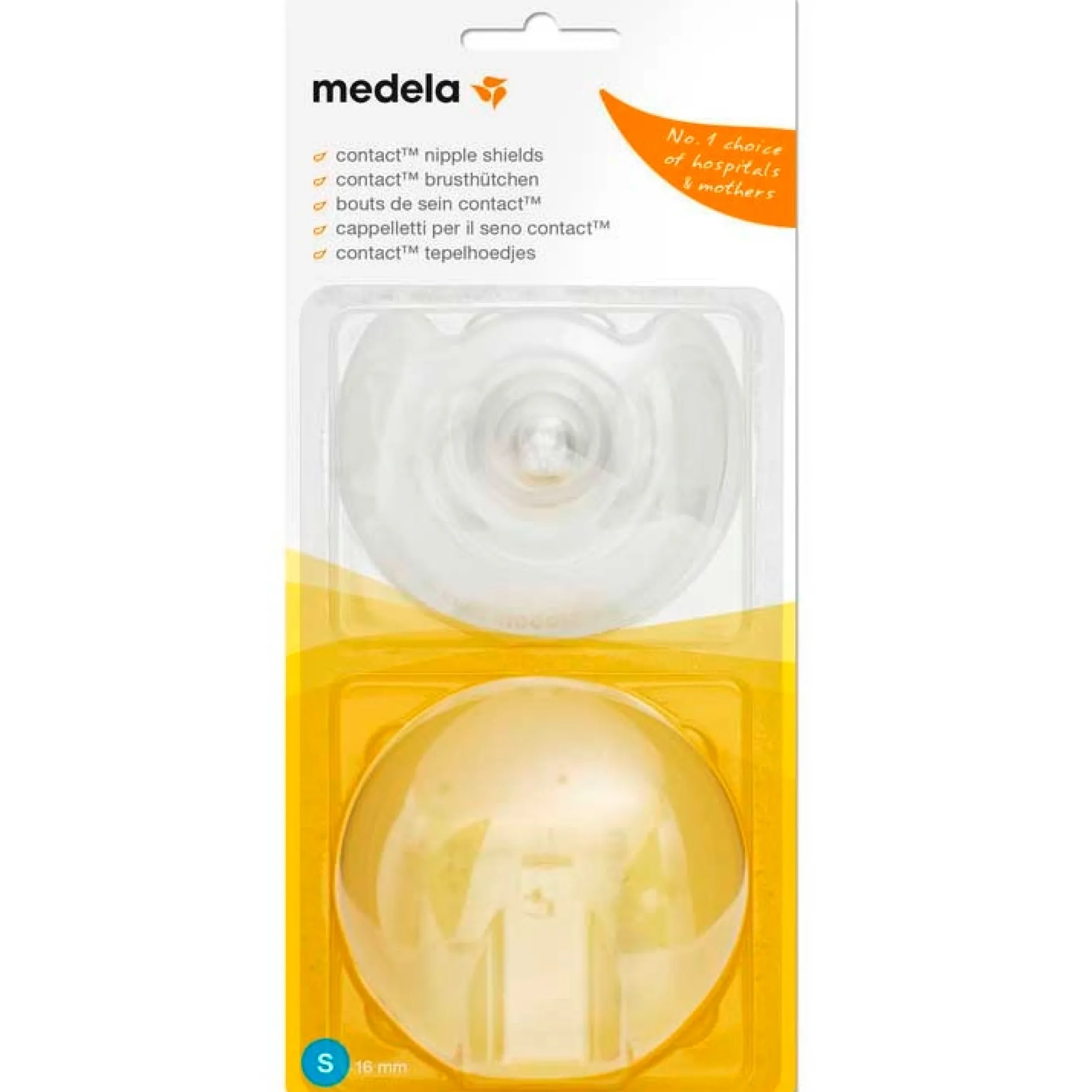 Medela Contact tepelhoedjes maat S
