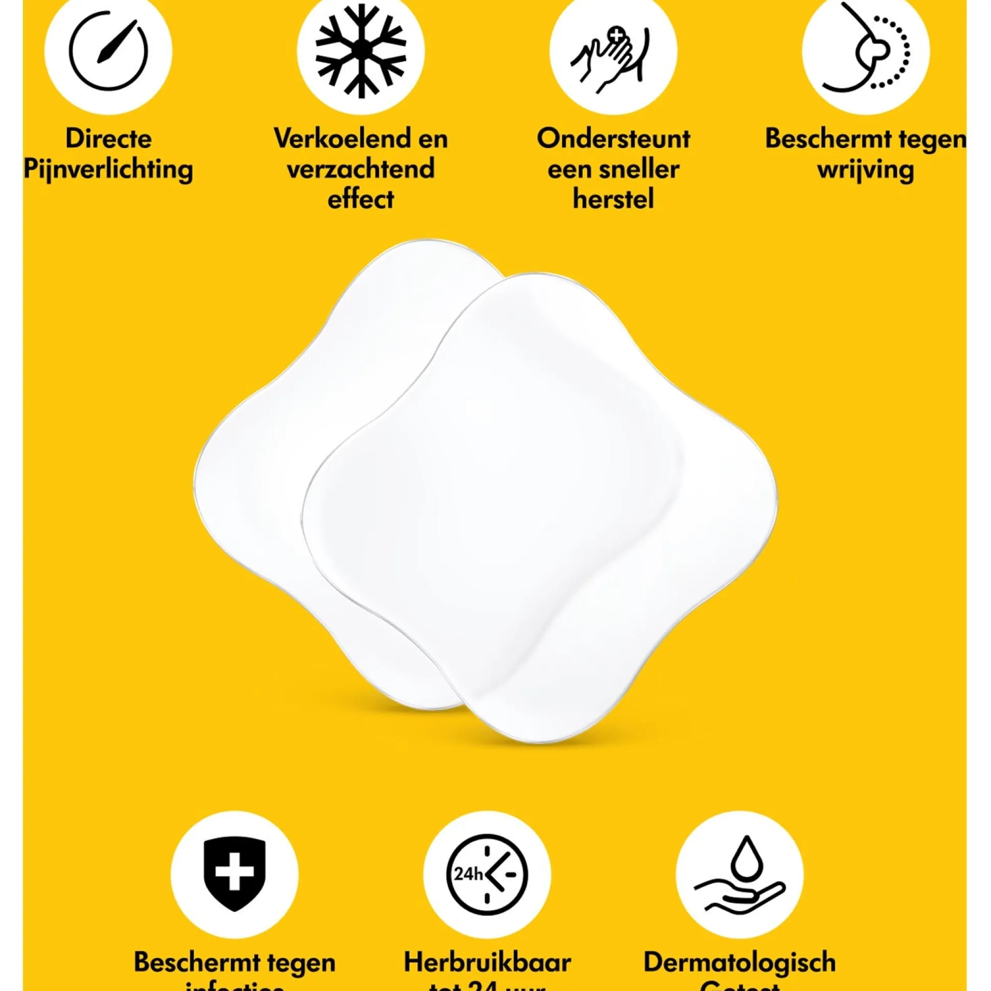 Medela hydrogel pads 4 stuks