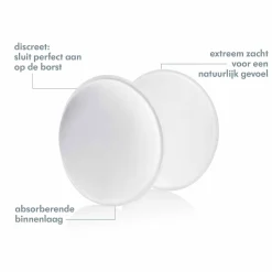 Medela Wasbare zoogkompressen (per 4 stuks)