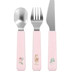 Mepal kinderbestekset 3 -delig Fairy Garden roze